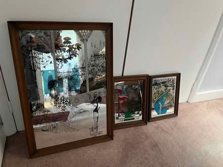 Photo of free Retro 1970s mirrors (Teignmouth) #1