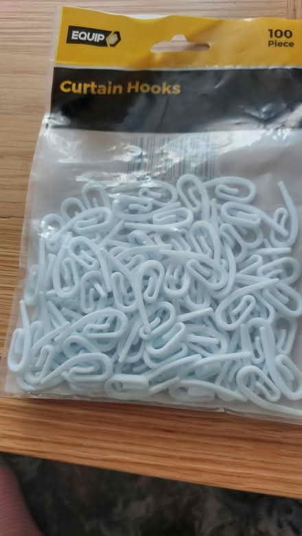Photo of free new bag curtain hooks (dorset BH12) #1