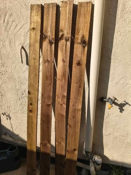 Photo of free 4 x featherboard fencing planks (Crofton BR6) #2