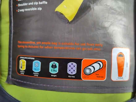 Photo of free Three season sleeping bag (Portobello EH15) #2