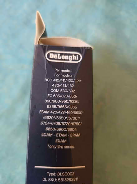 Photo of free DeLonghi water filter (Rushmere IP4) #2