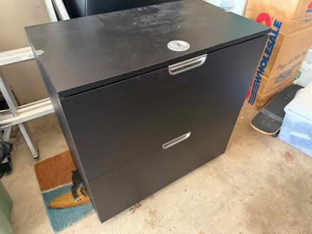 Photo of free Filing Cabinet, wooden (Plano near Custer and Parker) #1