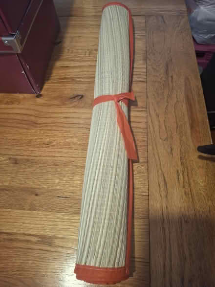 Photo of free Roll up raffia beach mat (Stantonbury, MK14) #1