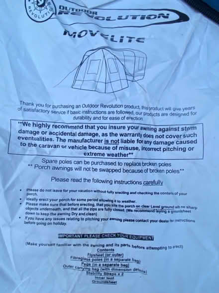 Photo of free Drive Away Tent / Awning (Brighton BN1) #4