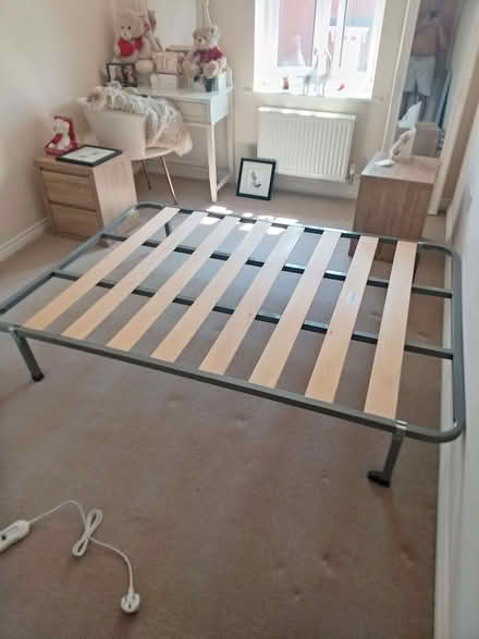 Photo of free bed - frame with optional mattress (Warstock B14) #4