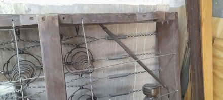 Photo of free Dark oak carved traditional bedstead (Pinfarthings GL5) #3