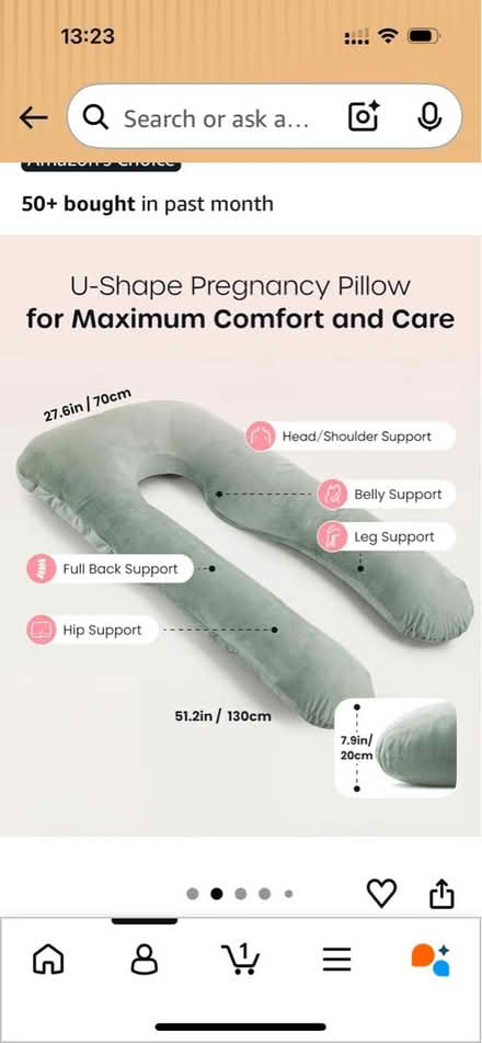 Photo of free Pregnancy or post op cushion (Ellenbrook AL10 9) #1