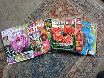 Photo of free Gardening magazines (Willington DL15) #1