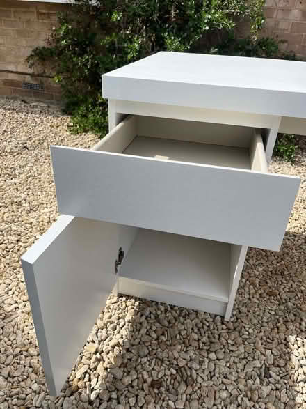 Photo of free Ikea White Desk (Middlefield Farm OX28) #2