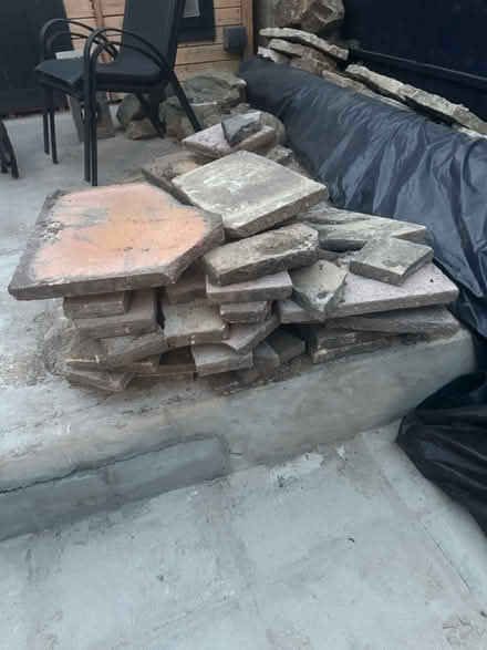 Photo of free Paving Slabs- Broken (Woodside SE25) #2