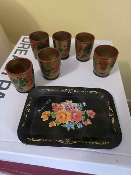 Photo of free wooden shot glass set (South Ozone Park) #2