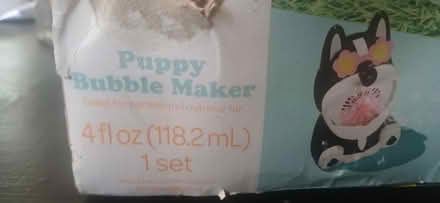 Photo of free Puppy bubblemaker (Longwood) #2