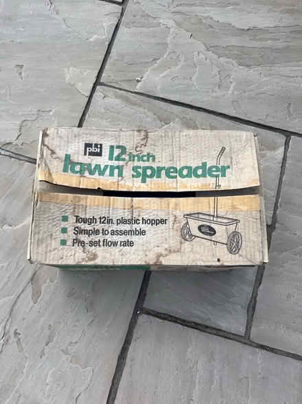 Photo of free Lawn spreader (Ifton Heath SY11) #1