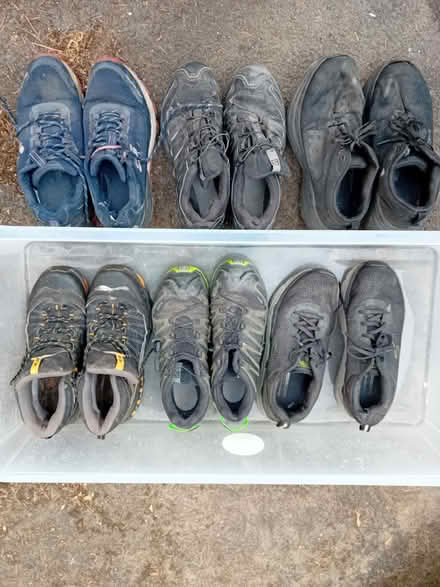 Photo of free Men's shoes size 8 (salomon, skechers, hoka) (Kingston Vale SW15) #3