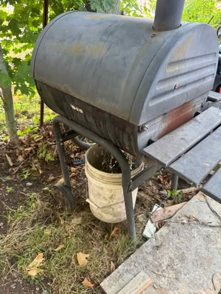 Photo of free Abandoned motorcycle, grill,etc (randolph, ma) #4
