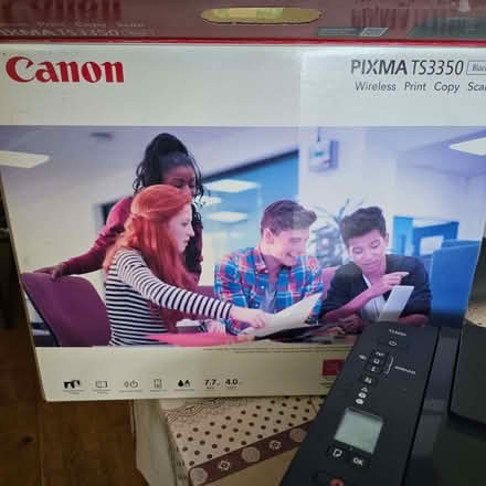 Photo of free Canon PIXMA TS3350 All-in-One Printer (Black) (Basildon SS14) #2
