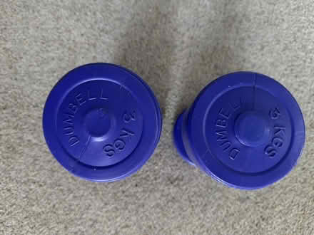 Photo of free Dumbell weights 3kg (Acton W3 near Police Station) #1
