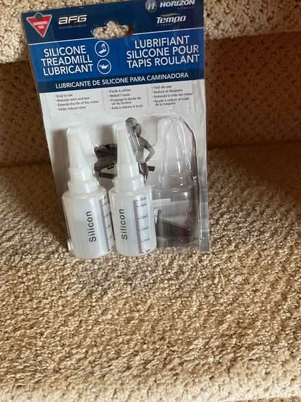 Photo of free Treadmill lubricant (Britannia Heights) #1