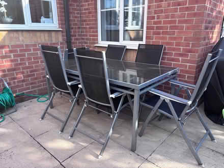 Photo of free Garden table and 6 reclining chairs (Braintree CM7) #1