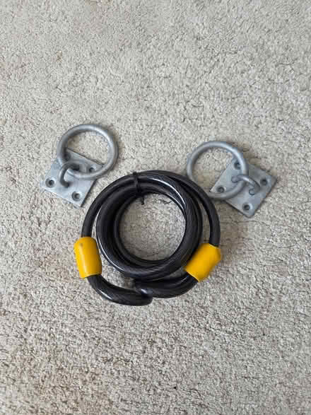 Photo of free Security chain and wall plates (Formby L37) #1