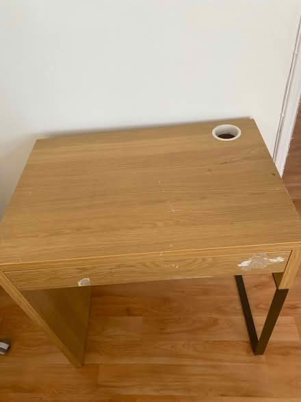 Photo of free Small wooden desk (N7 8HZ georgias road N7) #3