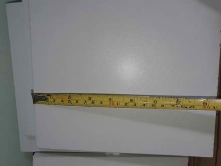 Photo of free Assorted random mdf shelves white (Luton) #2