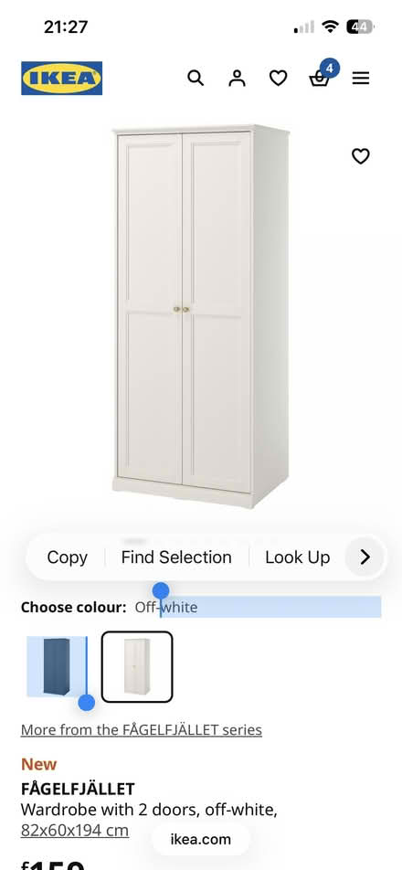 Photo of free 2 wardrobe doors (Westerham TN16 1DU) #1