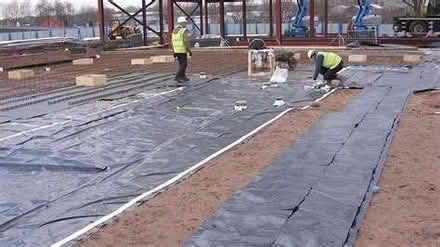Photo of Small offcuts of Tough Polythene sheeting/dampproof membrane (Kingsmead BA1) #1