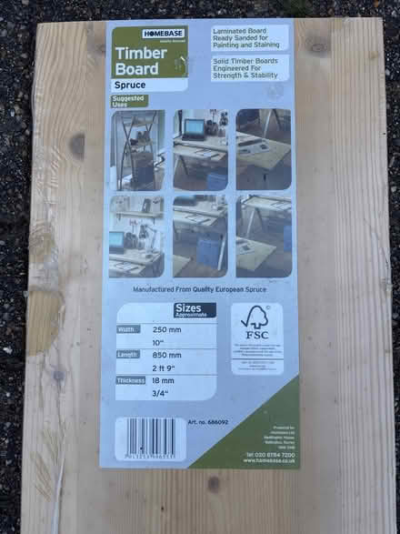 Photo of free Homebase Timber board (South Croydon CR2) #2