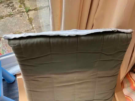 Photo of free 2 green Ikea Poang chairs (Edinburgh EH4 / Stanley, Perth) #4