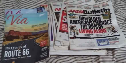 Photo of free AARP Bulletin and Via magazines (Oakland) #1