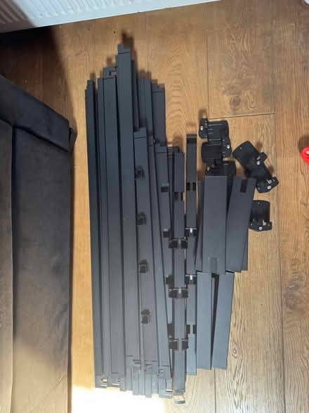 Photo of free Double Metal Bed Frame (Clark's Green RH5) #2