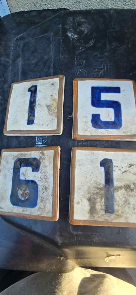 Photo of free Ceramic Tile With Numbers (San Jose) #1