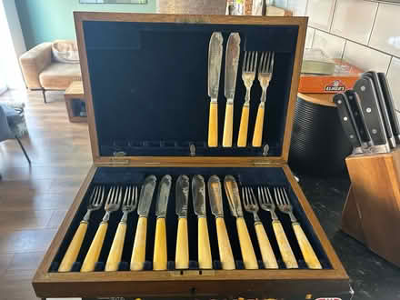 Photo of free Incomplete set of vintage cutlery (Eccles M30) #1