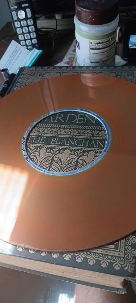 Photo of free disk platter (melrose) #1