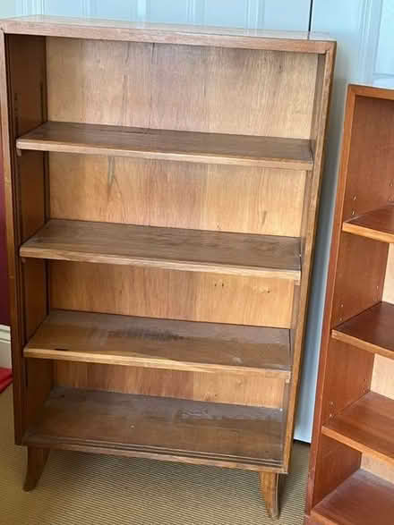 Photo of free Two solid wood bookcases (Malvern WR14) #3