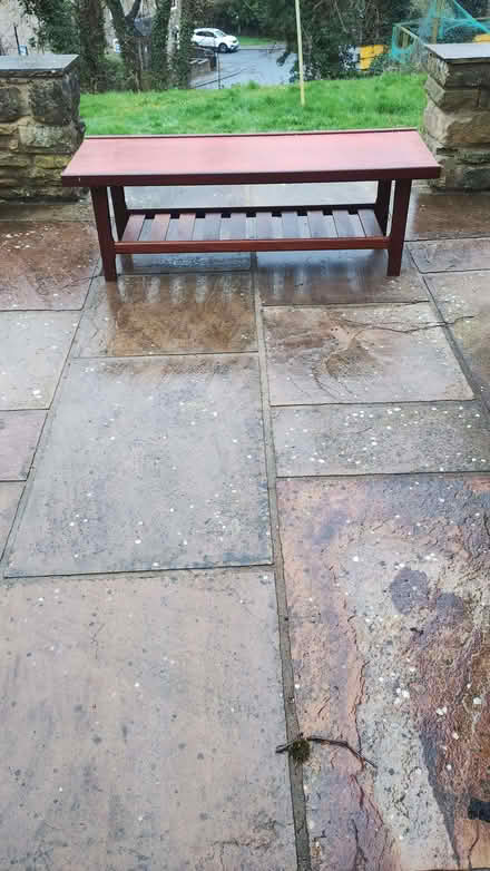 Photo of free Bookcase and occasional table with magazine storage shelf (Millhead LA5) #2