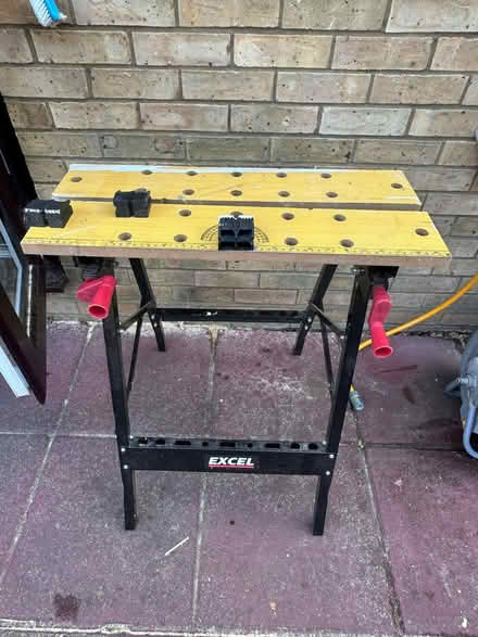 Photo of free Black n decker style workbench with three dogs, foldable (Ware SG12) #2