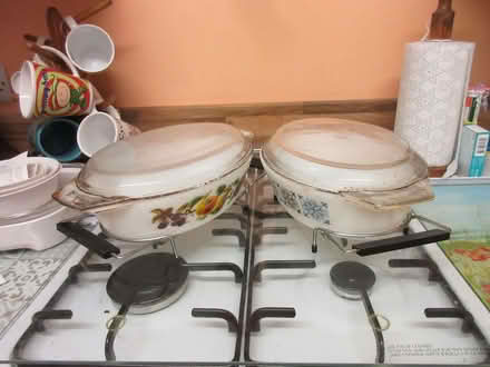 Photo of free White Pyrex Dishes (Oswestry SY11) #1