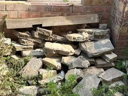 Photo of free Broken paving slabs (Catford South SE6) #1