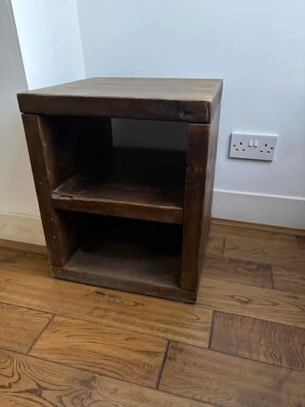Photo of free Solid Wood Bedside tables/Units x2 (Walthamstow E17) #1