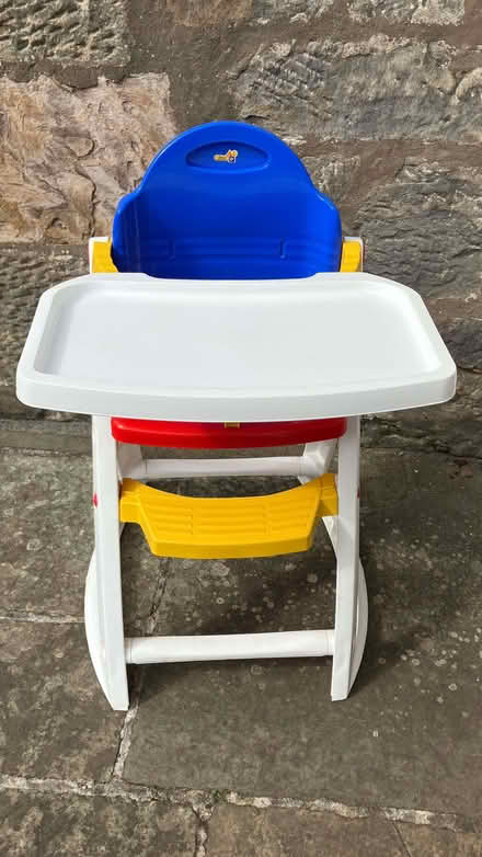 Photo of free Child's high chair with tray (Dunfermline KY12) #3