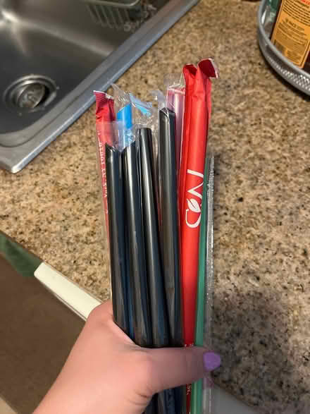 Photo of free Individually packaged straws (Spanish Harlem) #1