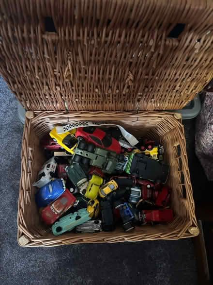 Photo of free Basket of toy cars (UpperHale GU9) #1
