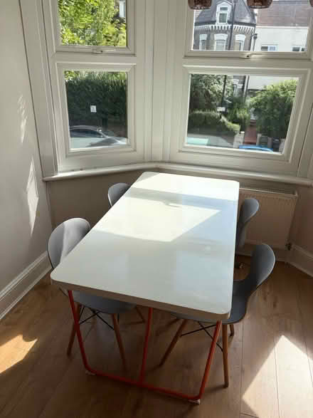 Photo of free Modern white table 150x78cm (Clapham SW4) #1
