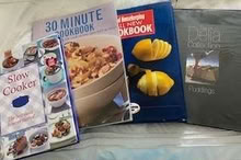 Photo of free 4 cookery books (Broughton MK10) #1