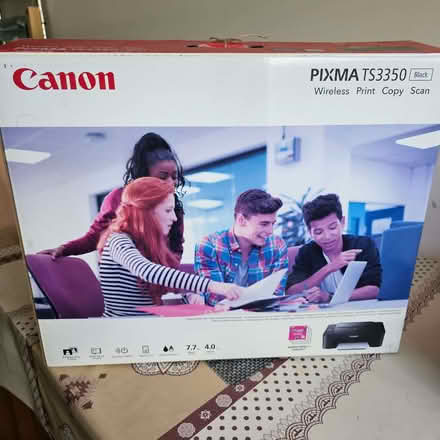 Photo of free Canon PIXMA TS3350 All-in-One Printer (Black) (Basildon SS14) #3