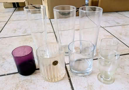 Photo of free 8 assorted glasses (Elham CT4) #1