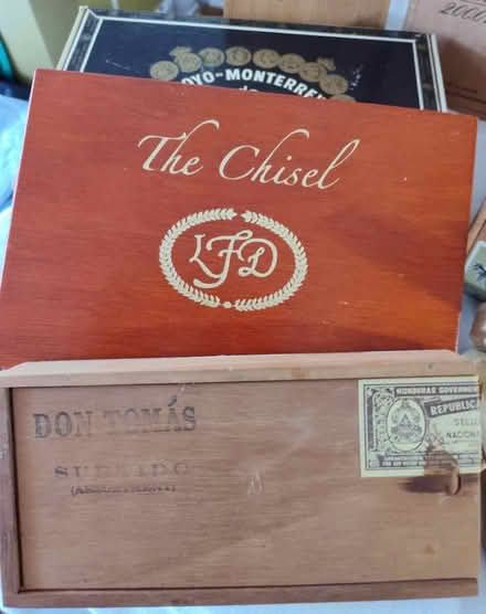Photo of free Assorted wooden Cigar Boxes (Saugus) #3