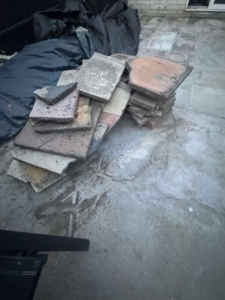 Photo of free Paving Slabs- Broken (Woodside SE25) #1
